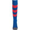 MEIAS UHLSPORT TEAM PRO ESSENTIAL STRIPE (azul/vermelho)