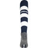 MEIAS UHLSPORT TEAM PRO ESSENTIAL STRIPE (azul marinho/branco)