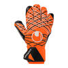 LUVAS UHLSPORT SUPER RESIST+ HN (laranja/preto)