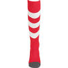 MEIAS UHLSPORT TEAM PRO ESSENTIAL STRIPE (vermelho/branco)