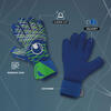 LUVAS UHLSPORT AQUASOFT (azul/branco/verde)