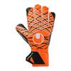 LUVAS UHLSPORT SOFT RESIST + (laranja/preto)