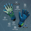 LUVAS UHLSPORT AQUAGRIP HN (azul/branco/verde)