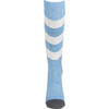 MEIAS UHLSPORT TEAM PRO ESSENTIAL STRIPE (azul celeste/branco)