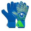 LUVAS UHLSPORT AQUASOFT (azul/branco/verde)