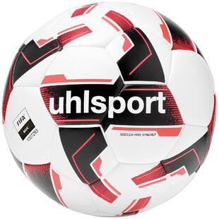 BOLA FUTEBOL UHLSPORT SOCCER PRO SYNERGY - TAM. 4 (vermelho flou/preto)