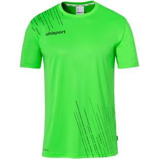 CONJUNTO CAMISOLA/CALÇÃO UHLSPORT SCORE 26 JNR (verde florescente/preto))