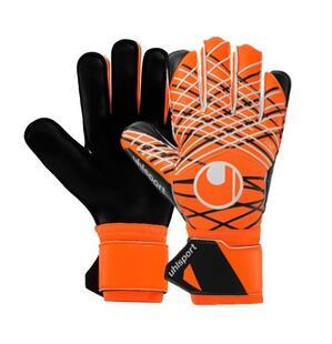 LUVAS UHLSPORT SOFT RESIST + (laranja/preto)